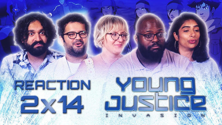 Blue Beetle Broke Bad! : Young Justice - Episode 2x14 - Runaways - Group Reaction