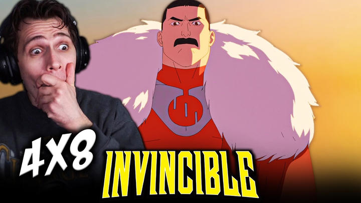 Invincible 4x8 REACTION!! "Don't Leave Me Hanging Here"