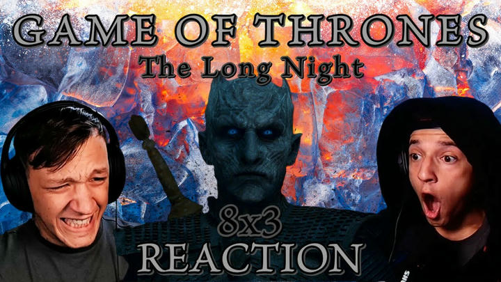 FIRST TIME WATCHING GAME OF THRONES!!! 8x3: "The Long Night" (THE STORM!!!)