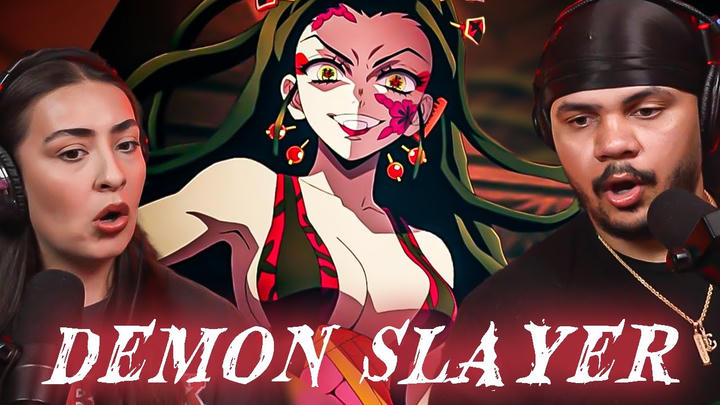 DEMON SLAYER TOOK OUR ANIME VIRGINITY! *PART 11* Entertainment District Arc EP 5