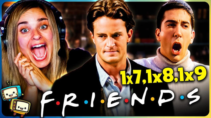 FRIENDS (1994) Season 1 Episodes 1x7, 1x8, and 1x9 Reaction! | First Time Watch!