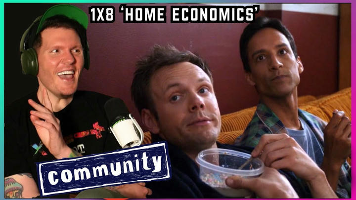 First time watching Community REACTION 1x8 'Home Economics'