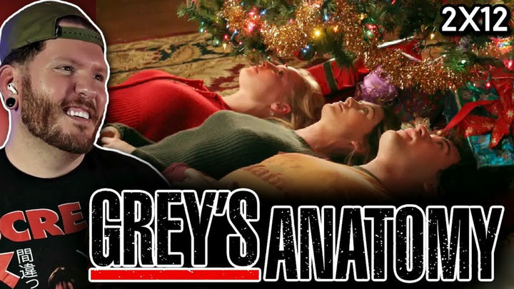 First time watching Grey's Anatomy REACTION 2x12 'Grandma Got Run Over by a Reindeer'