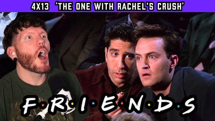 FIRST TIME WATCHING Friends 4x13 'The One with Rachel's Crush' REACTION