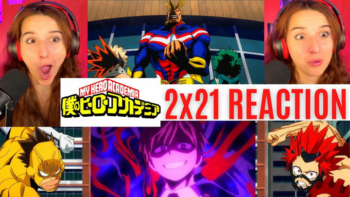 REACTING to *2x21 My Hero Academia* FINAL EXAMS!!! (First Time Watching) Shonen Anime