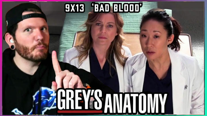 First time watching Grey's Anatomy REACTION 9x13 'Bad Blood'