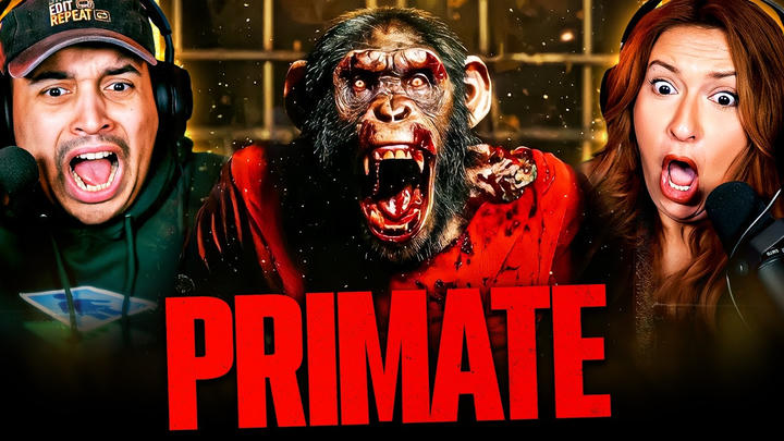 PRIMATE (2025) MOVIE REACTION – WE'RE NEVER TRUSTING A CHIMP AGAIN! – FIRST TIME WATCHING – REVIEW
