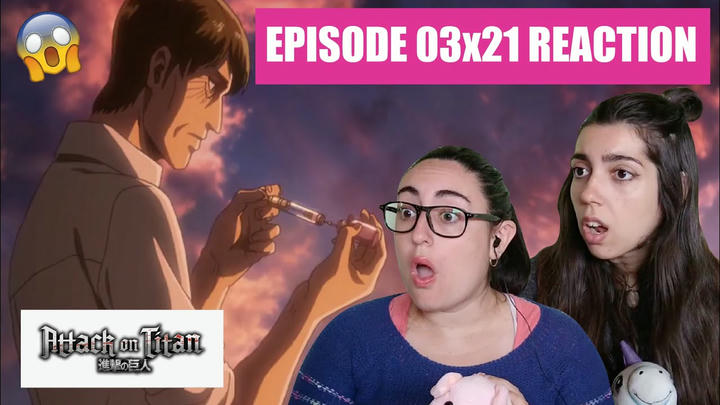 ATTACK ON TITAN Reaction 3x21 - "ATTACK TITAN"