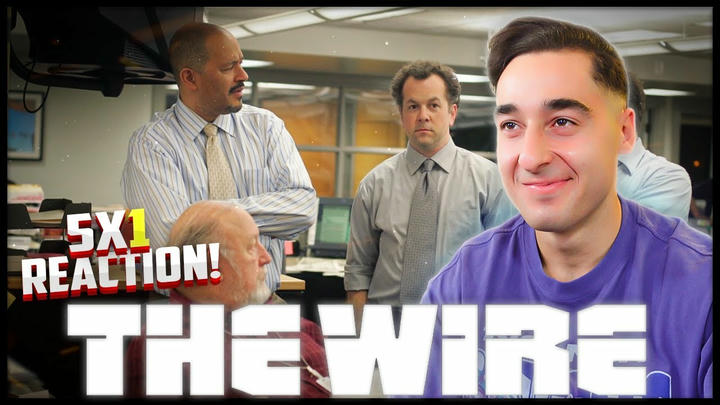 Film Student Watches THE WIRE s5ep1 for the FIRST TIME 'More with Less' Reaction!