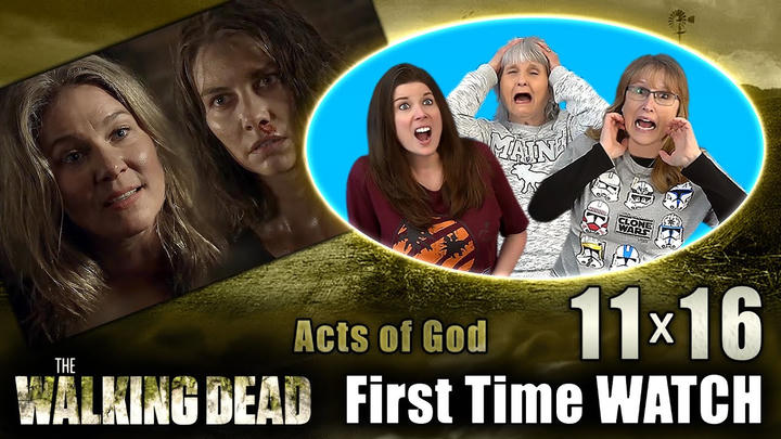 REACTIONS to THE WALKING DEAD 11x16 "Acts of God"