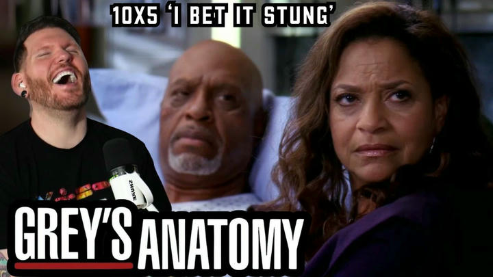 First time watching Grey's Anatomy REACTION 10x5 'I Bet It Stung'