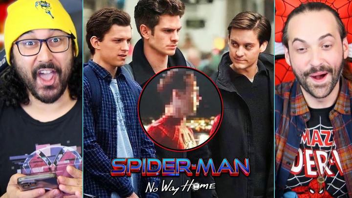Spider-Man No Way Home TOBEY, ANDREW, DAREDEVIL LEAKED PHOTOS?! REACTION!
