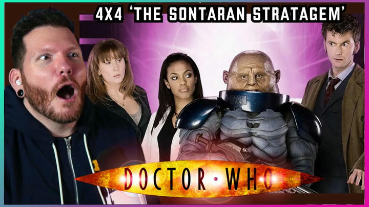 First time watching DOCTOR WHO Reaction 4x4 'The Sontaran Stratagem'