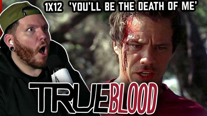 It was HIM?! | First time watching TRUE BLOOD 1x12 'You'll Be the Death of Me' REACTION
