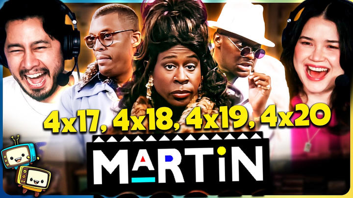 MARTIN (1995) 4x17, 4x18, 4x19 & 4x20 Reaction! | First Time Watch | Martin Lawrence w/ Jaby Koay