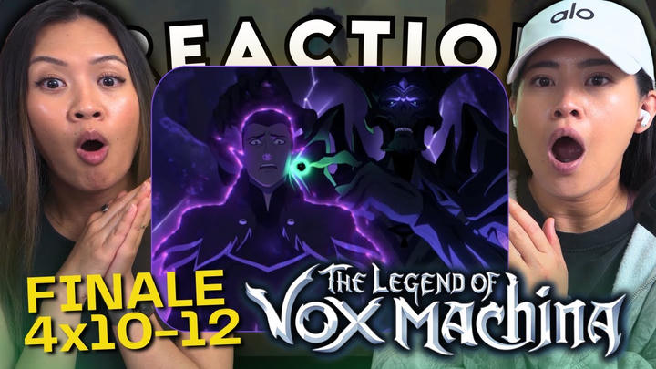 THIS FINALE DID NOT HOLD BACK 😳🔥 | The Legend of Vox Machina Season 4 Episodes 10-12 | Reaction