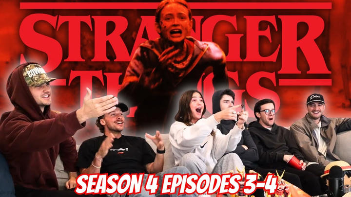 Our Friends Watch *STRANGER THINGS* Season 4 Episodes 3-4 | FIRST TIME REACTION