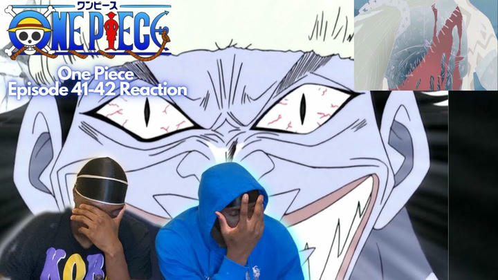 Luffy vs Arlong!! First time Reaction to One Piece episode 40-41