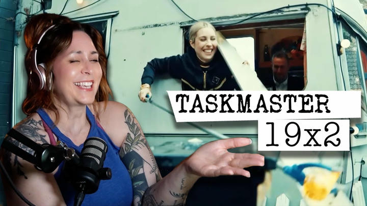 TASKMASTER Reaction | 19x2 |The Invisible Jump Rope | Stevie is so chaotic in the BEST way