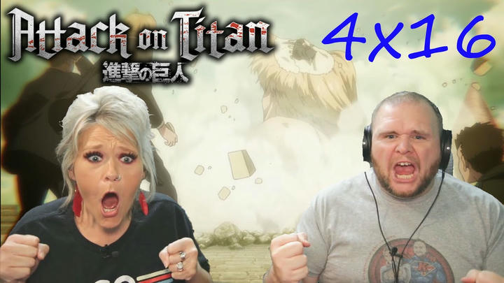 ATTACK ON TITAN 4x16 REACTION | Above and Below