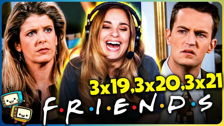 FRIENDS (1996) Season 3 Episodes 3x19, 3x20, 3x21 Reaction! | First Time Watch!