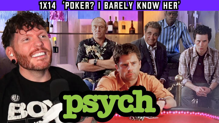 First time watching PSYCH 1x14 'Poker? I Barely Know Her' REACTION