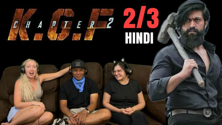 K.G.F Chapter 2 (2022) - HINDI Audio Part 2 | First Time Watching | Movie Reaction!