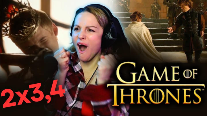 I Did NOT Expect This… What Is WRONG With Him?!  GAME OF THRONES S2:E3-E4 Reaction!