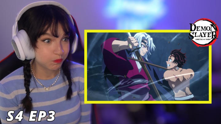 TANJIRO ✨🔥Demon Slayer Season 4 Episode 3 Reaction  | First Time Watching | Anime Reaction