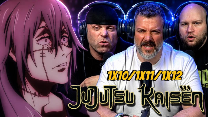 Jujutsu Kaisen reaction season 1 episode 10/11/12 | First time watching (SUB)