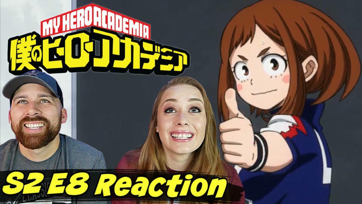 My Hero Academia [English Dub] S2 E8 "Battle on, Challengers!" REACTION & REVIEW! 2x8