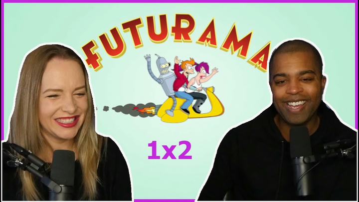 Futurama 1x2 - A Trip to the Moon!!!  - Reaction Video