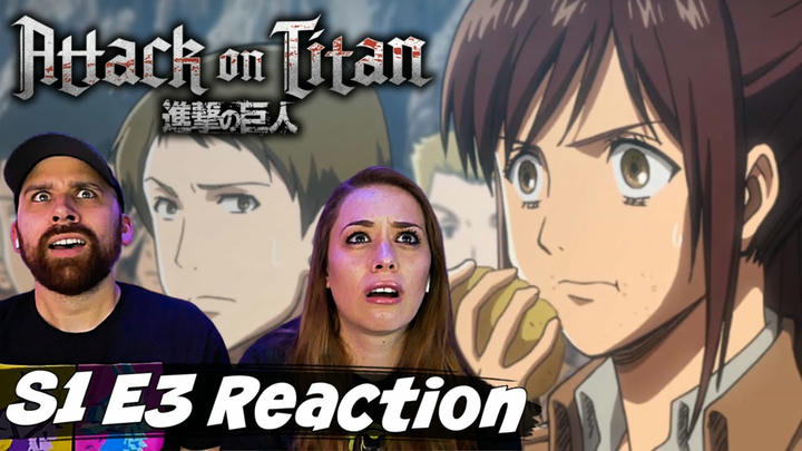 Attack on Titan S1 E3 "A Dim Light Amid Despair - Humanity's Comeback: Part 1" Reaction & Review