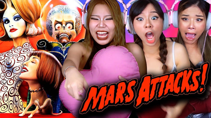 Asian Girls React | Mars Attacks! | First Time Watch