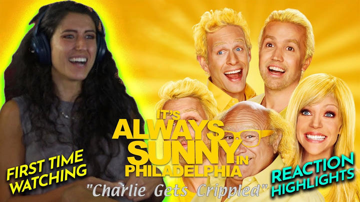 James braves IT'S ALWAYS SUNNY IN PHILADELPHIA 2x1 "Charlie Gets Crippled" (2006) TV Reaction