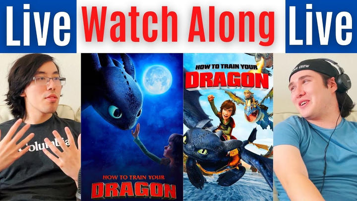 How to Train Your Dragon LIVE Watch Party!!! Join us!!