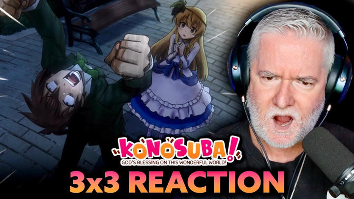 KONOSUBA 3x3 | A Re-education for This Bright Little Girl! | REACTION