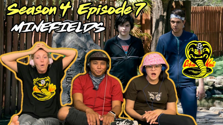 COBRA KAI 4x07 - Minefields | Reaction!