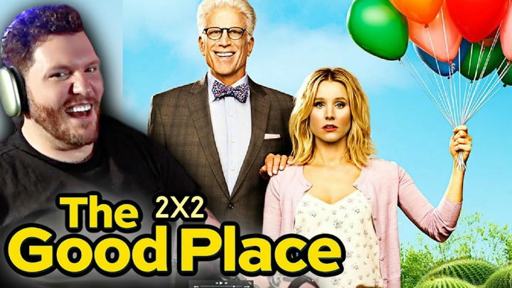 First time watching The Good Place 2x2 'Dance Dance Resolution' REACTION