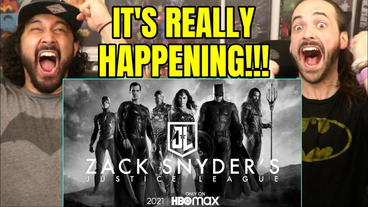 SNYDER CUT JUSTICE LEAGUE | OFFICIAL RELEASE CONFIRMED - REACTION!!! (HBO MAX 2021)