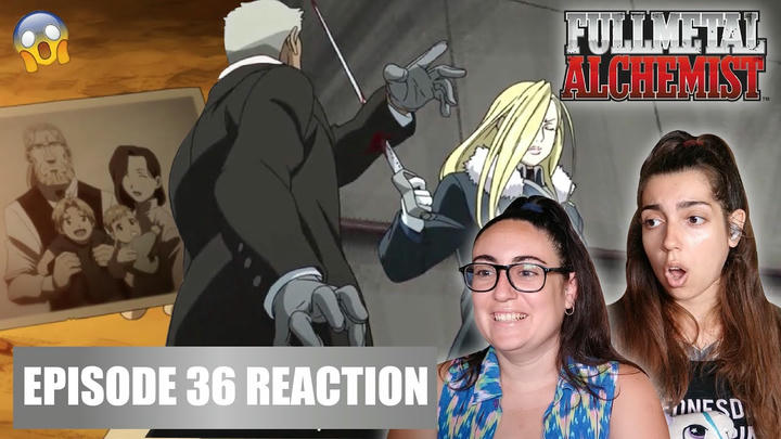 FULLMETAL ALCHEMIST BROTHERHOOD Reaction 1x36 - "FAMILY PORTRAIT"