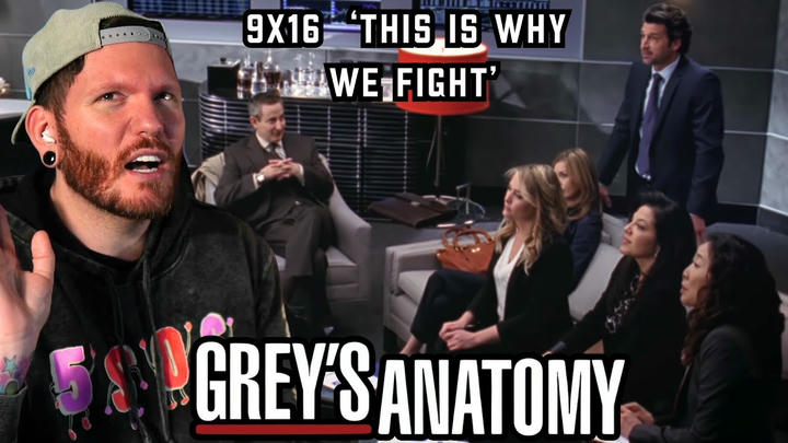 First time watching Grey's Anatomy REACTION 9x16 'This Is Why We Fight'
