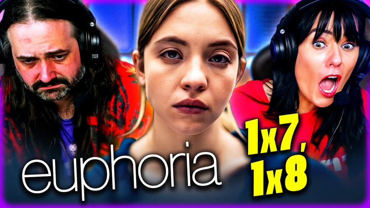 EUPHORIA 1x7 & 1x8 REACTION – RUE HITS ROCK BOTTOM & IT BROKE US!! – SEASON FINALE REVIEW