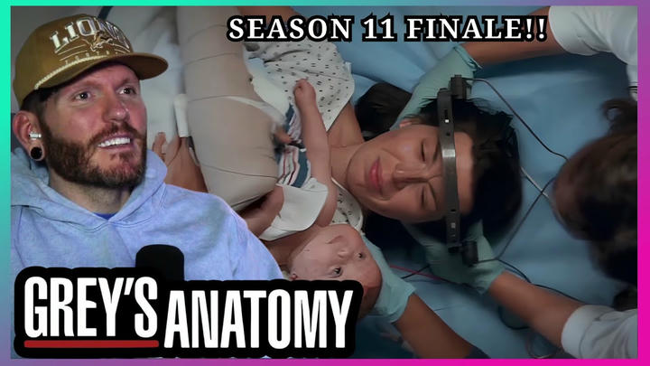 Season finale! | FIRST TIME WATCHING Grey's Anatomy REACTION 11x25 'You're My Home'