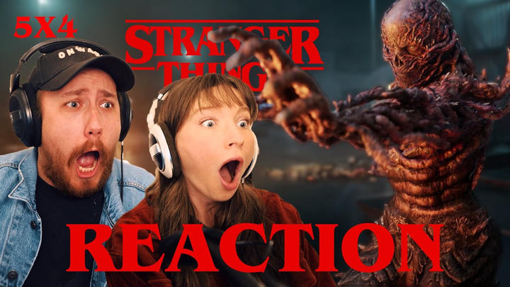 WE'RE FREAKING OUT!!!! Stranger Things 5 Ep4 REACTION "Sorcerer" Kailyn + Eric | Vecna vs Will, Max