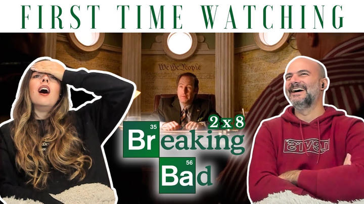 Saul's Introduction 😜 Wife's reaction to * BREAKING BAD *  | S02 E08 First Time Watching