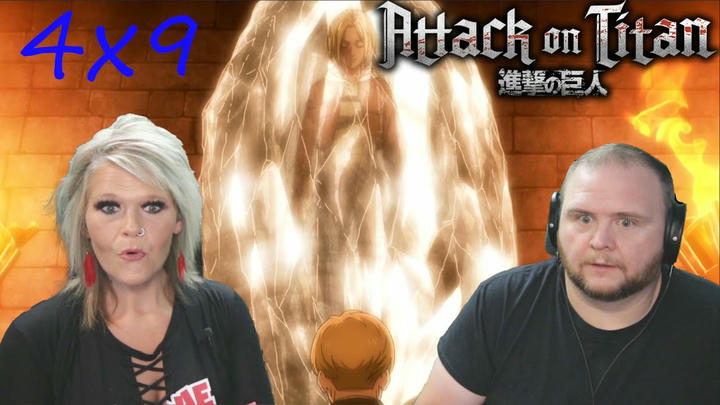 ATTACK ON TITAN 4x9 REACTION | Brave Volunteers