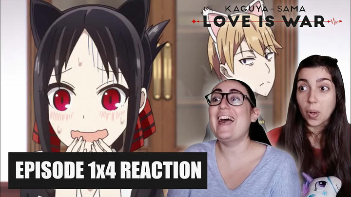 SISTERS react to KAGUYA SAMA: LOVE IS WAR 1x4