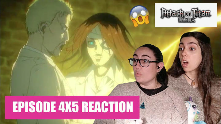 ATTACK ON TITAN Reaction 4x5 - "DECLARATION OF WAR"