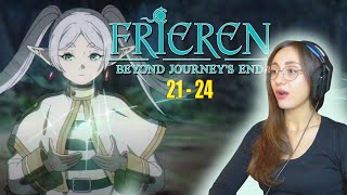 Frieren: Beyond Journey's End Episodes 21 - 24 | REACTION |